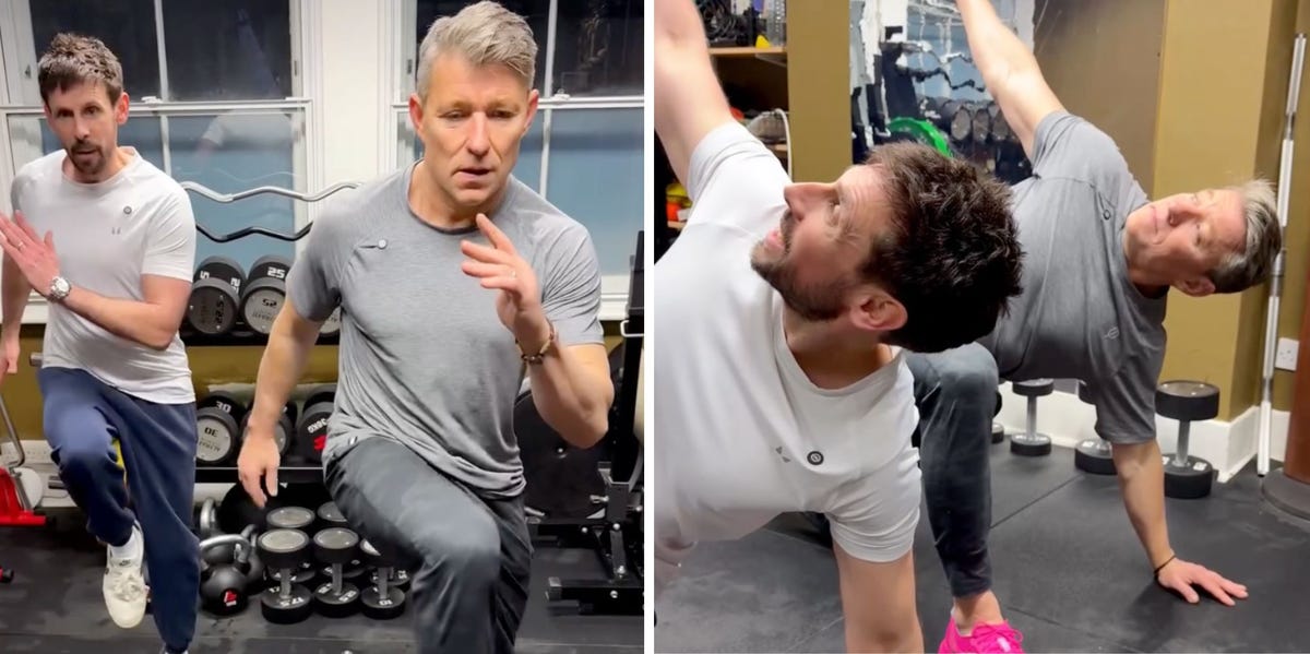 'It's Fundamental': Ben Shephard, 51, Shares His 4-Move Warm-Up Routine for Staying Mobile and Pain-Free