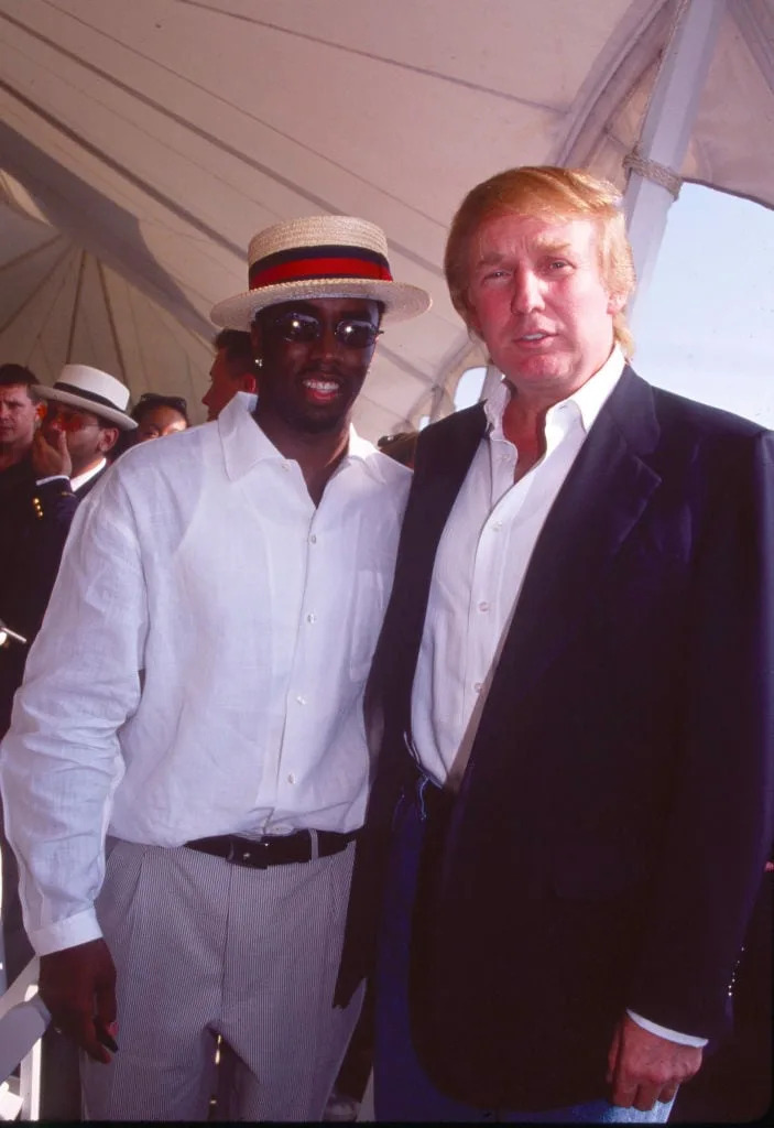 Trump said last year that he had been “very friendly” with the singer.
/ Sonia Moskowitz / Getty Images