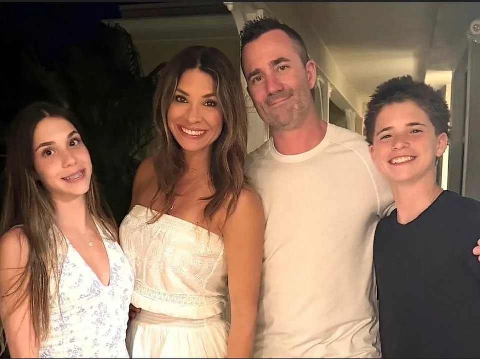 Toronto Police Const. Marc Pinizzotto, seen here with his wife and their 14-year-old twins, was killed in the line of duty on Thursday, June 11, 2026.