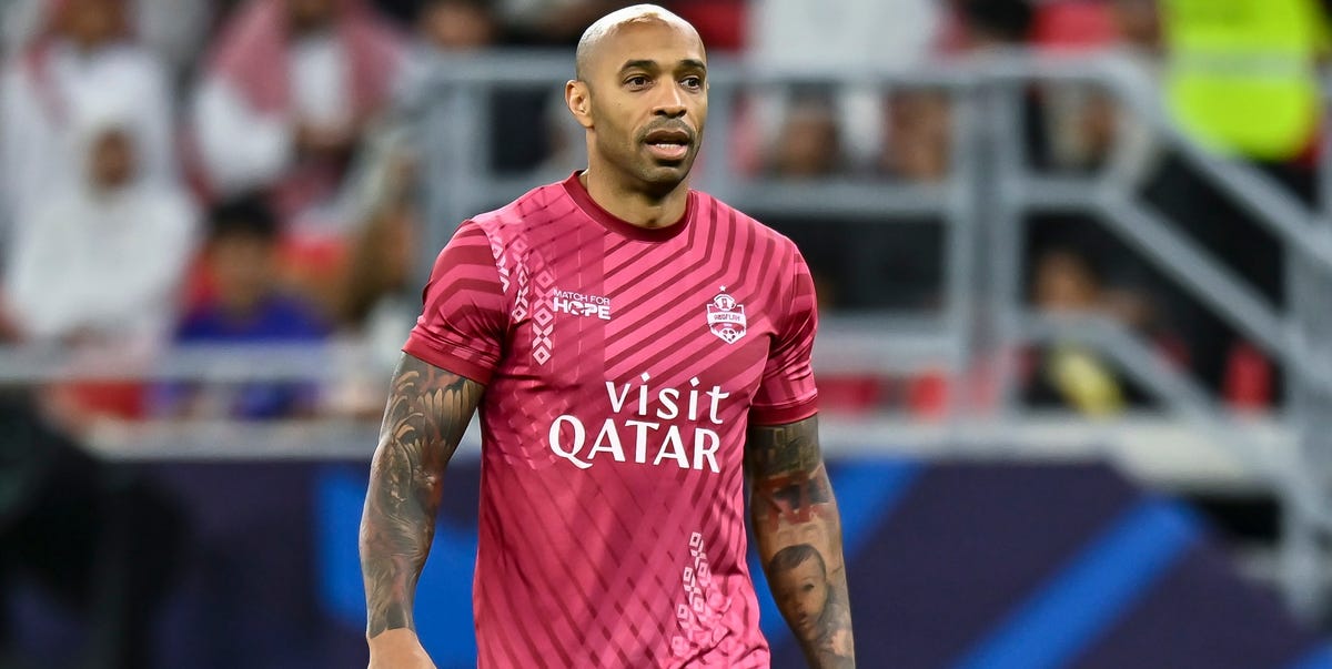 Thierry Henry Shares the Brutal 50-Minute Abs Workout He Uses to Stay Shredded at 48