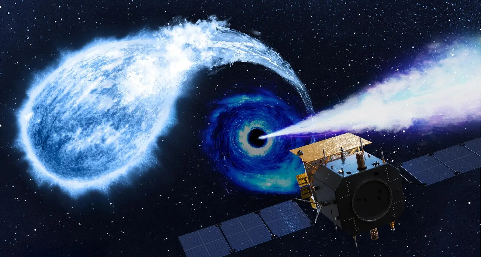 Einstein Probe may have caught a black hole tearing apart a white dwarf for the first time