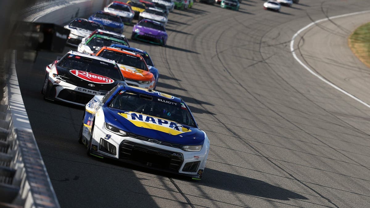 Chase Elliott and Christopher Bell