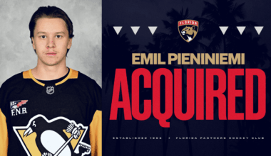 Florida Panthers Acquire Defenseman Emil Pieniniemi