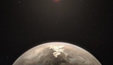 Artist's concept of a habitable exoplanet. Credit - ESO/M. Kornmesser