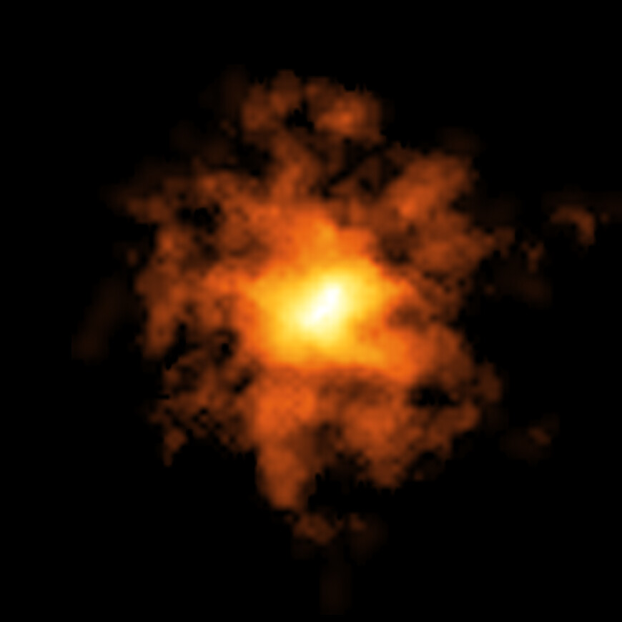 ALMA and VLA Reveal a Vast Reservoir of Star-Forming Fuel in a Galaxy Near Cosmic Dawn