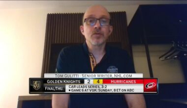 Tom Gulitti - Senior Writer for NHL.com on NHL Tonight