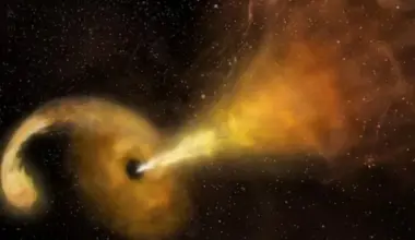 an artist s concept of a tidal disruption event that happens when a star passes fatally close to a supermassive black hole photo reuters