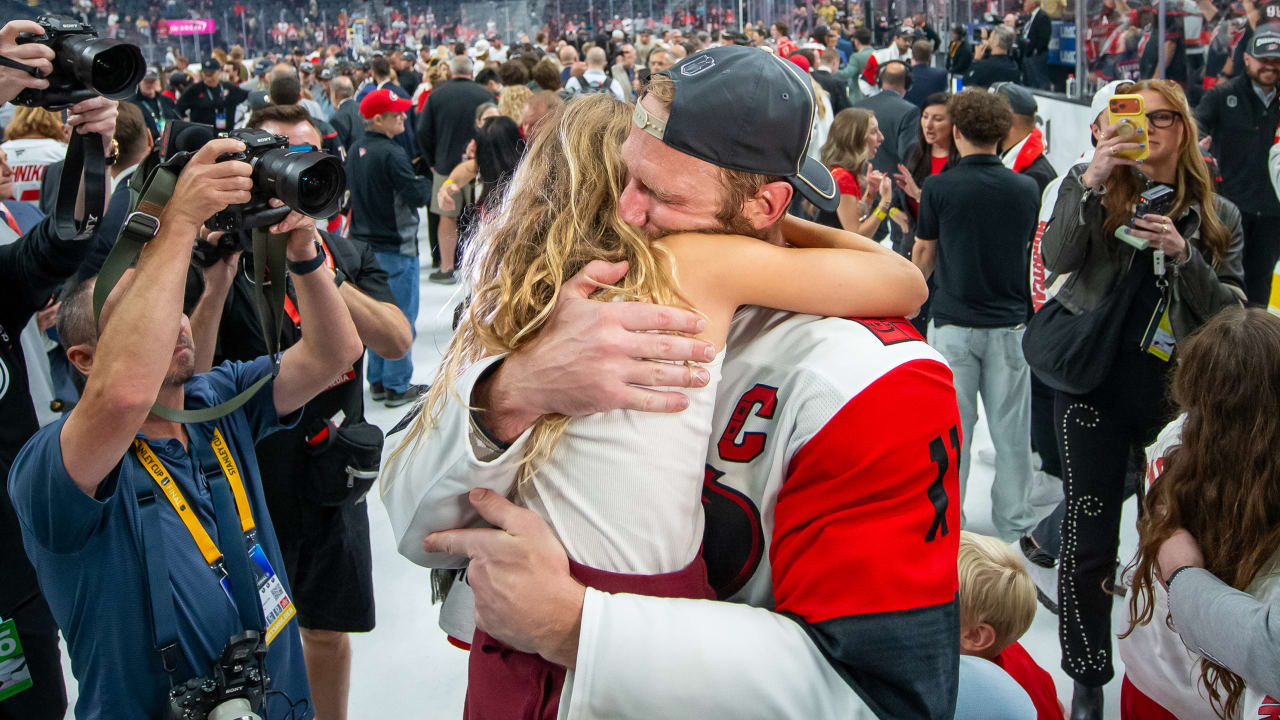 Staal’s daughter grills Hurricanes captain after winning Stanley Cup