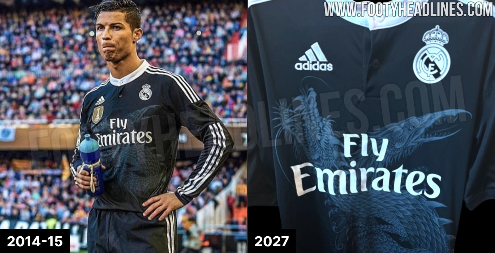 EXCLUSIVE: Adidas Real Madrid 14-15 Yohji Yamamoto 2027 Remake Kit Leaked
