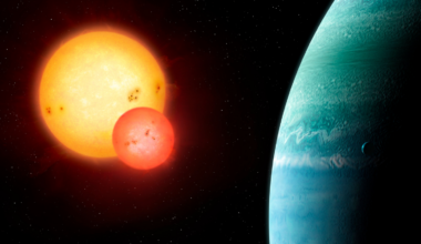 An exoplanet with a daytime temperature hot enough to vaporize iron has methane on its nightside because of an atmospheric circulation that should not be able to exist at that heat