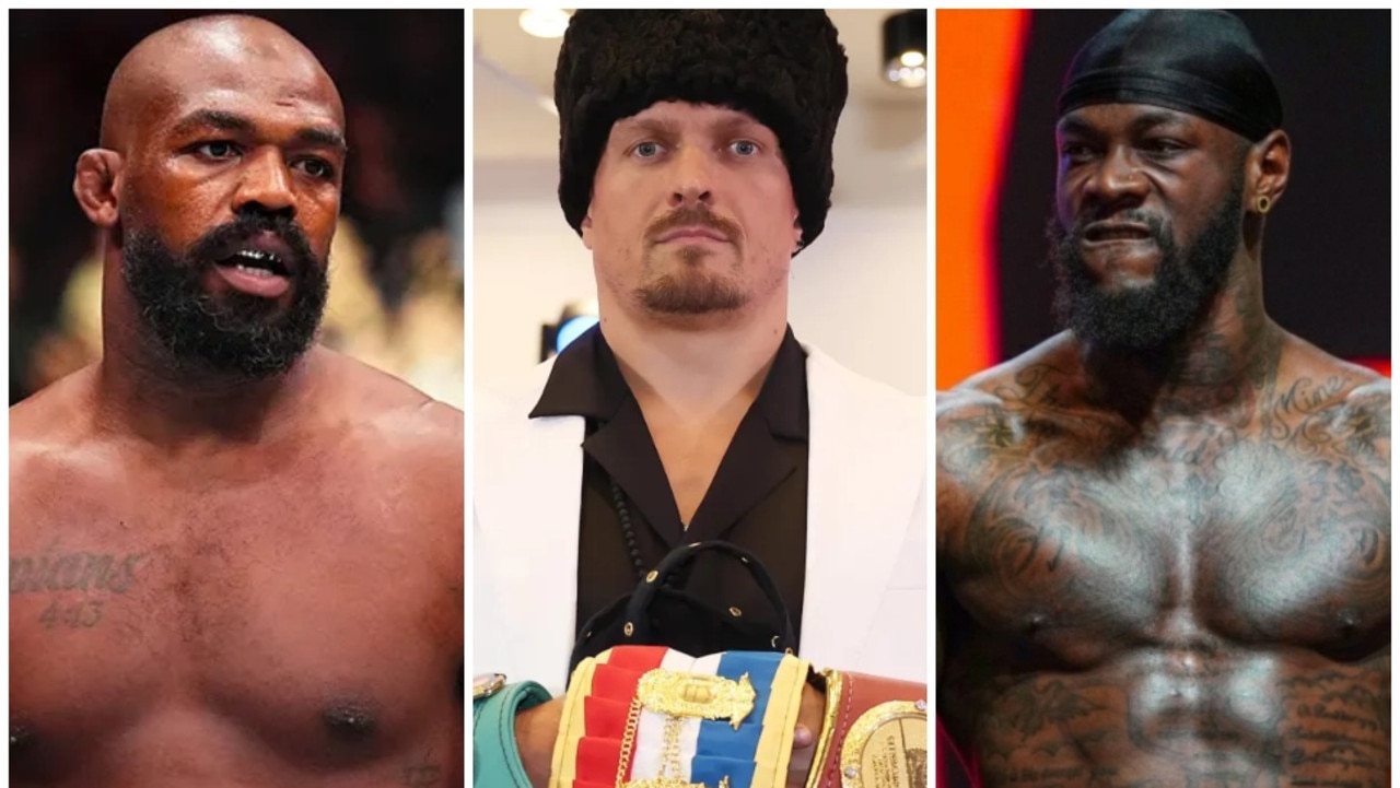 Oleksandr Usyk is eyeing a fight against Deontay Wilder or Jon Jones