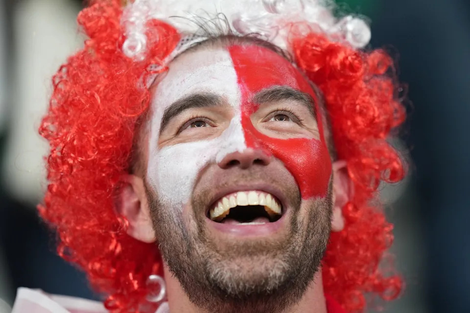 Turkey fans show their support beforeTurkey takes on Australia during a World Cup Group D soccer match, in Vancouver, on Saturday, June 13, 2026. THE CANADIAN PRESS/Darryl Dyck