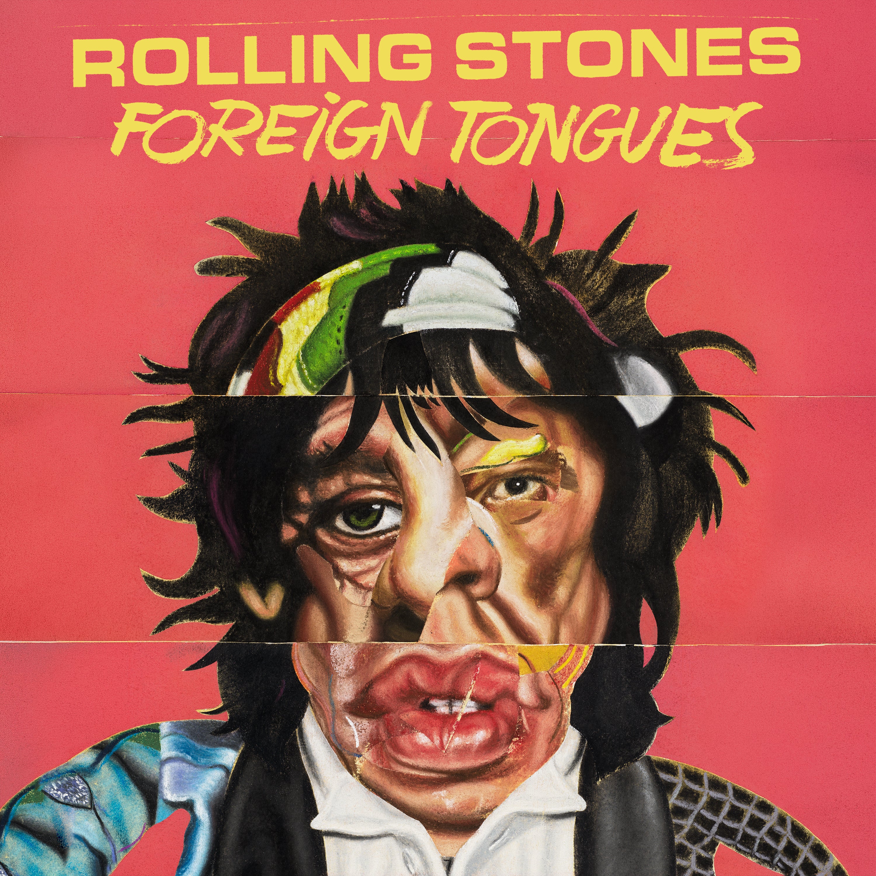 The cover of the next Rolling Stones album ‘Foreign Tongues’