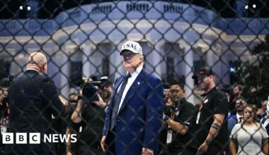 Group planned to attack White House UFC event using snipers and drones, FBI says - BBC