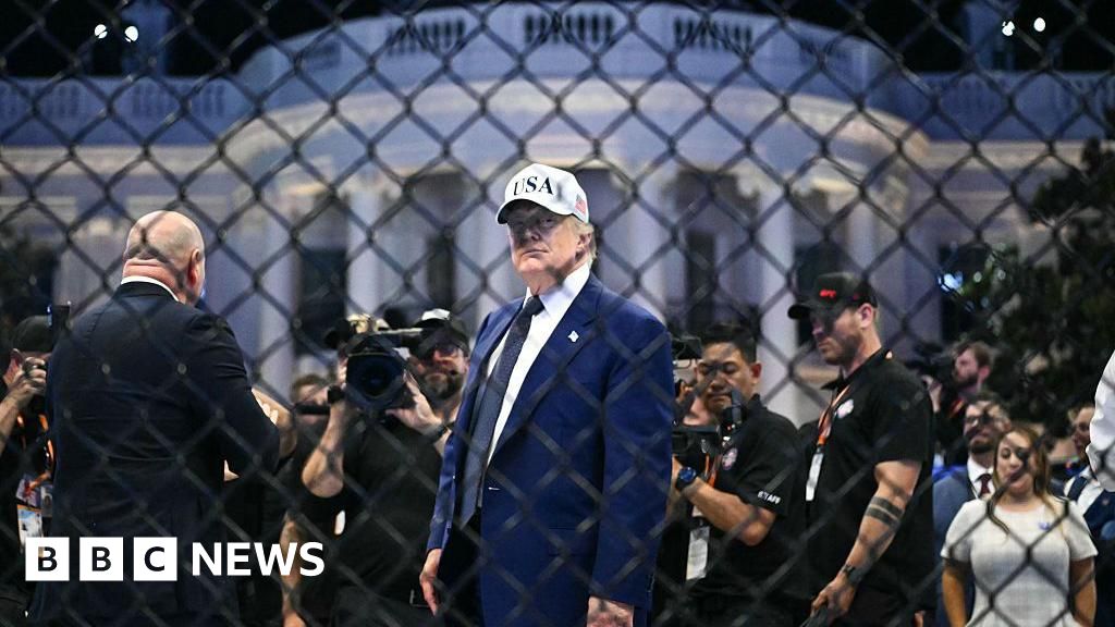 Group planned to attack White House UFC event using snipers and drones, FBI says - BBC
