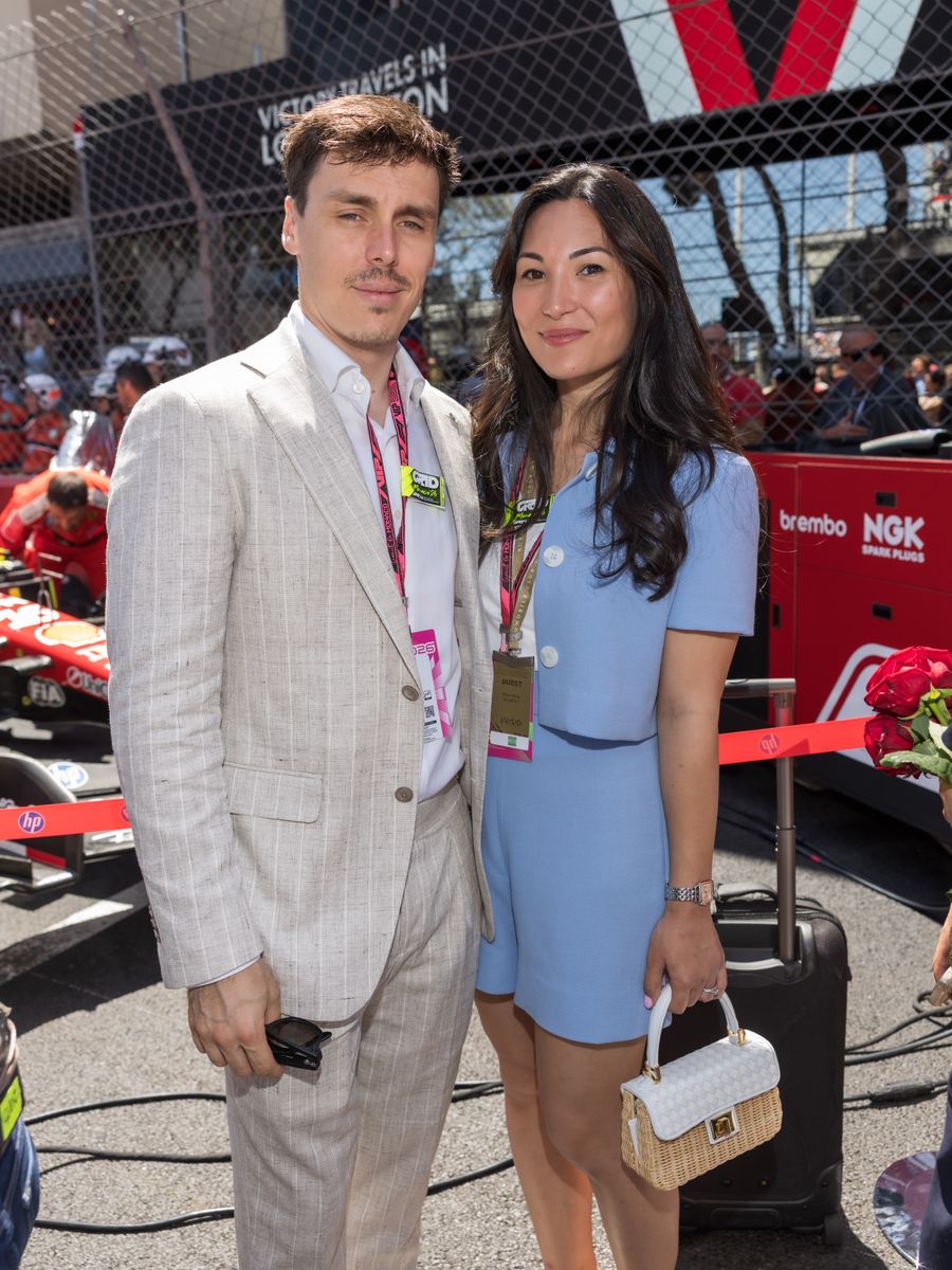 Louis Ducruet and Marie Ducruet are seen during the F1 Grand Prix of Monaco at Circuit de Monaco on June 07, 2026 in Monte-Carlo, Monaco
