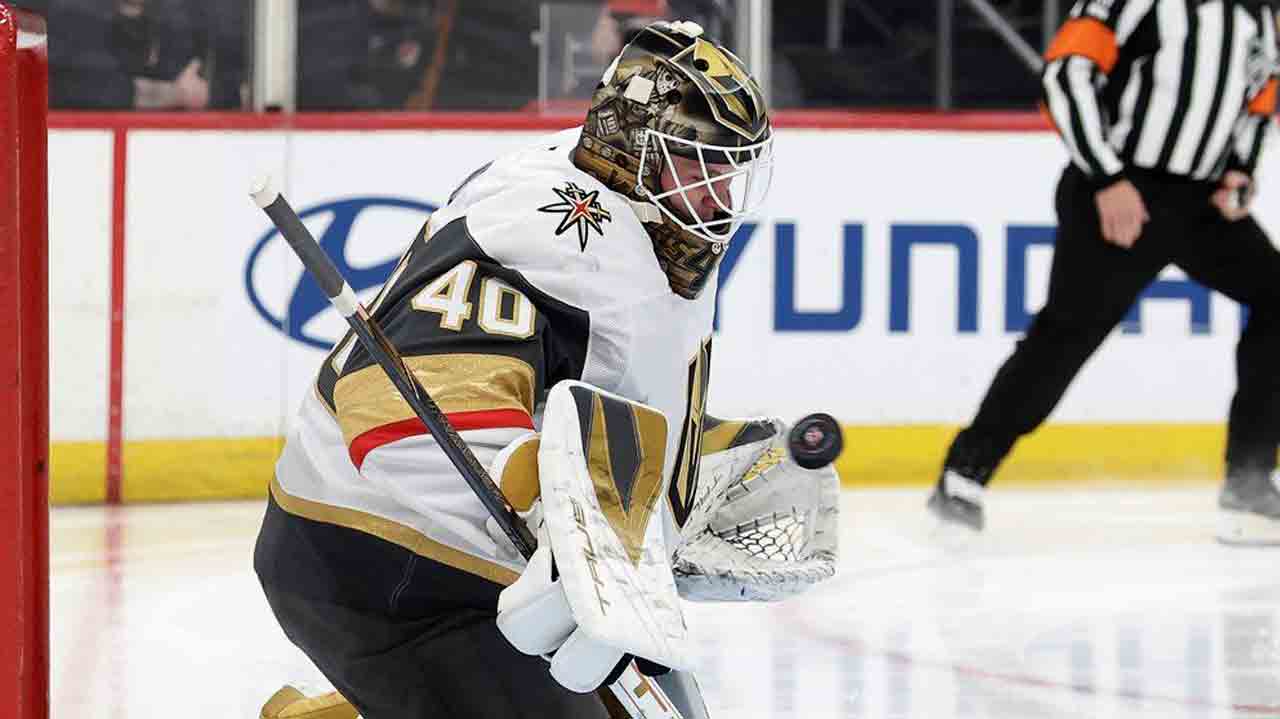 Panthers acquire Akira Schmid in trade with Golden Knights for third-round pick