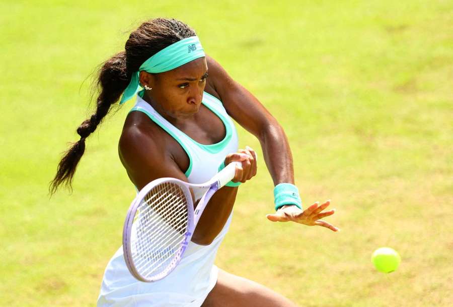 Gauff is not a grass-court specialist