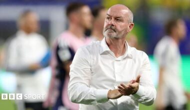 Scotland head coach Steve Clarke