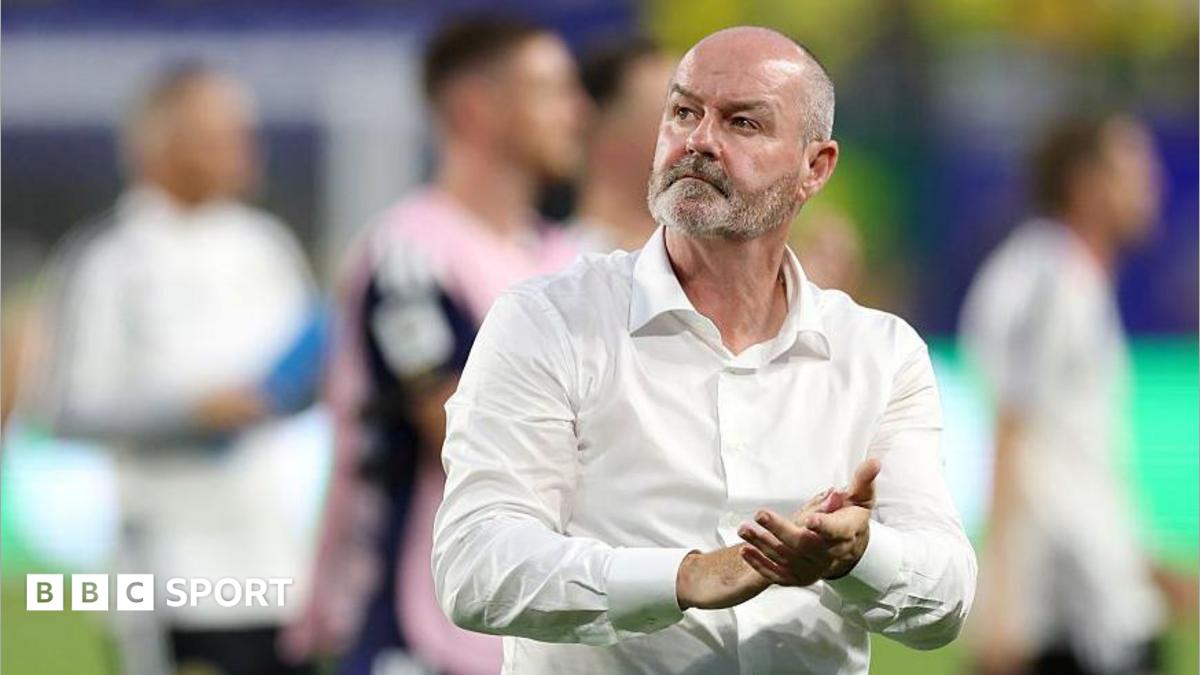 Scotland head coach Steve Clarke
