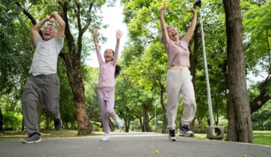How a 45-minute family exercise session could boost thinking skills