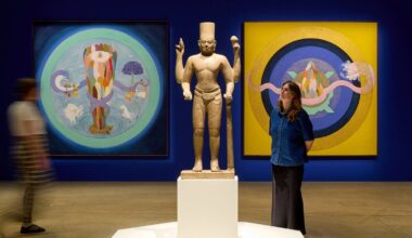 In an exhibition tracing 1,500 years of art, Vishnu’s avatars offer tonic for our times