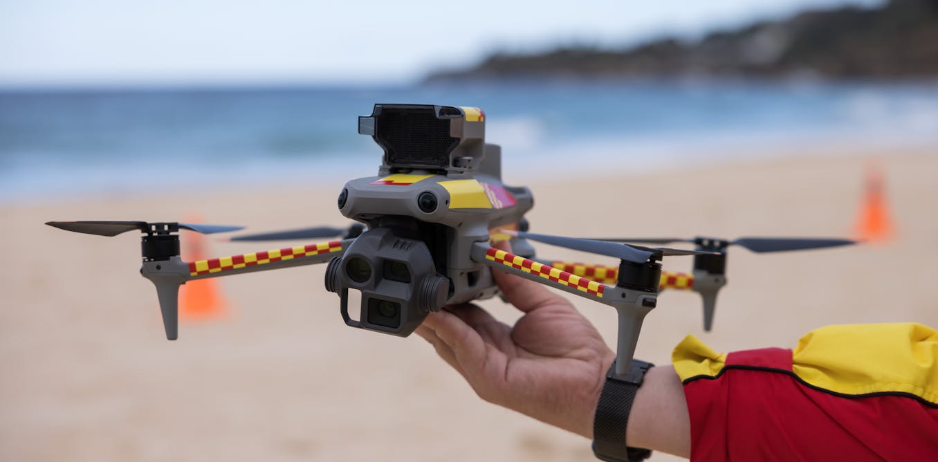Shark-spotting drones are about reassurance – not full protection