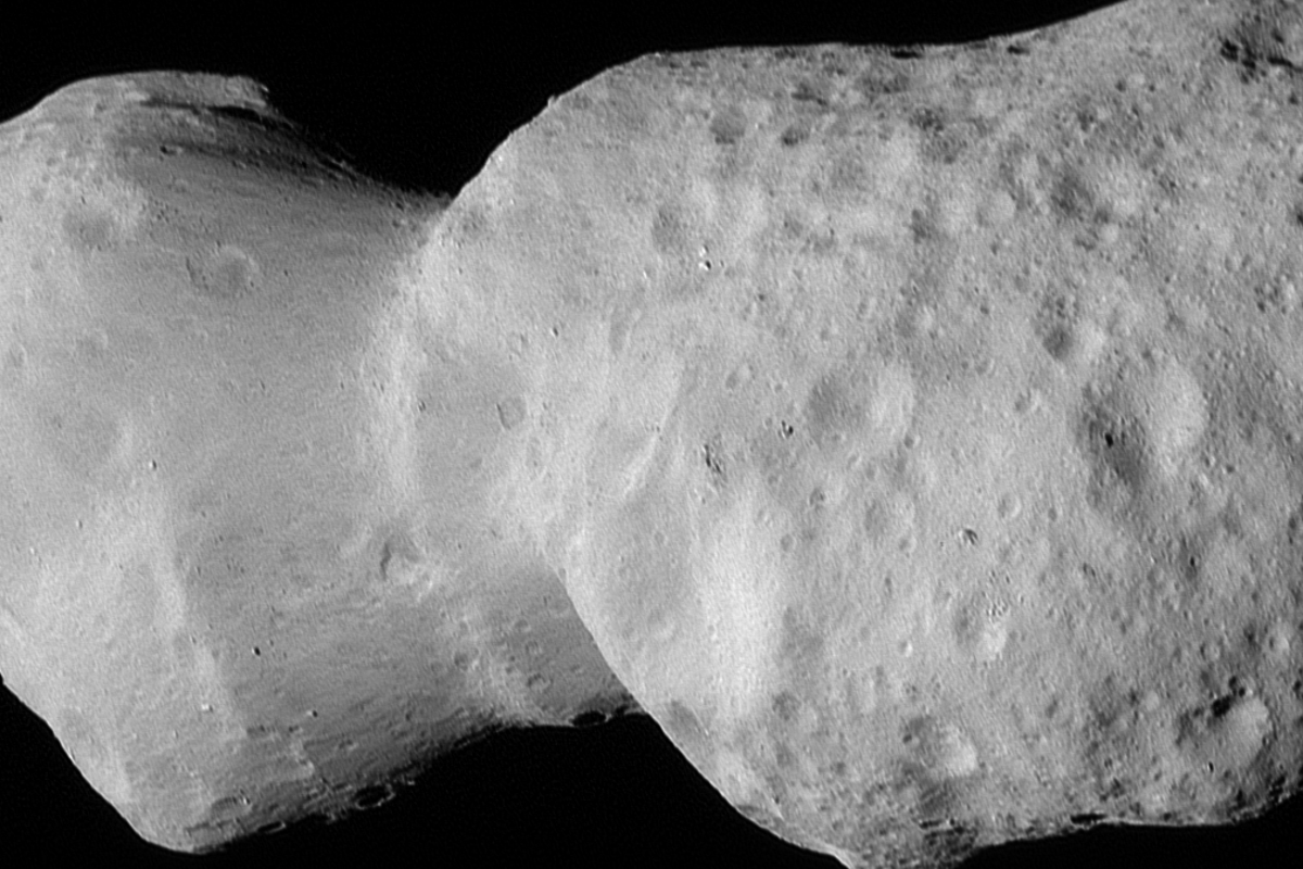 Nasa finds ‘wobbling peanut’ in space