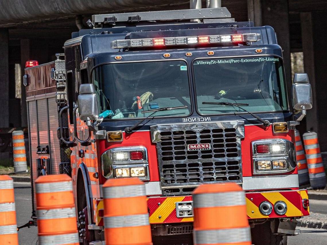Two children injured in a fire in Montreal North