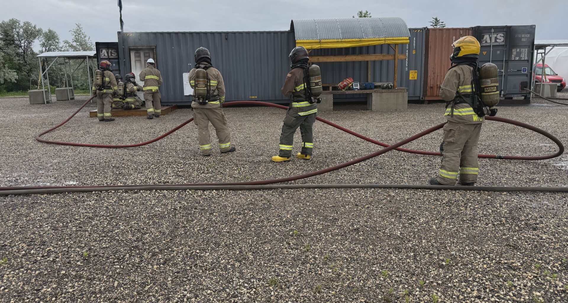 Winnipeg mayor, councillor experience live-fire training with firefighters