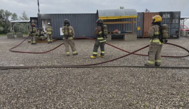 Winnipeg mayor, councillor experience live-fire training with firefighters