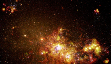 Fireworks of Star Formation Light Up Galaxy NGC 4214
