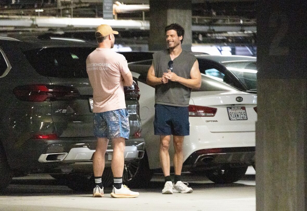 Francois Arnaud Luke Macfarlane Gym June 2026 West Hollywood