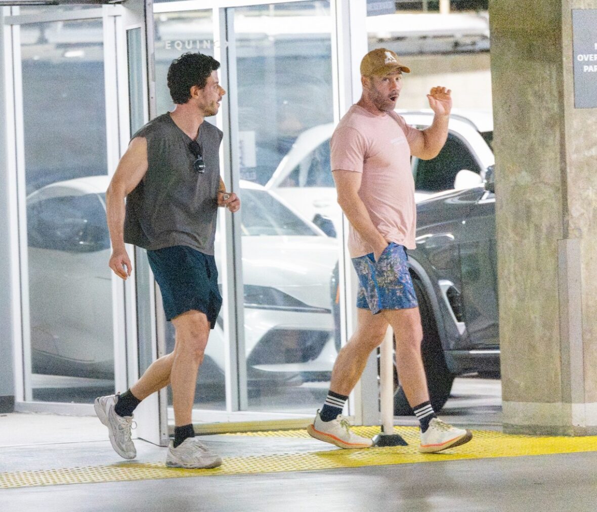 Francois Arnaud Luke Macfarlane Gym June 2026 West Hollywood