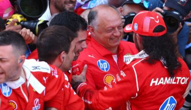 Who slept best last night: Frederic Vasseur