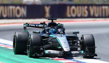 F1 Barcelona GP: Russell tops first practice from Piastri