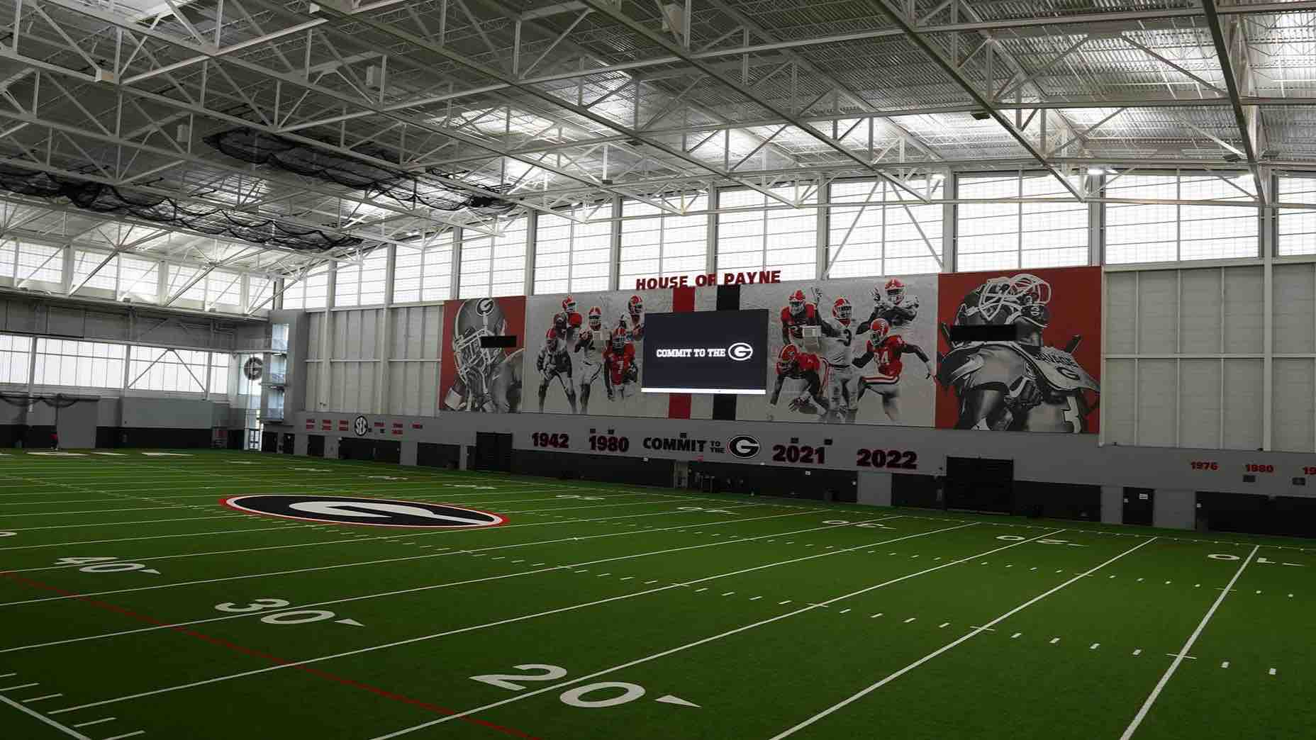 georgia football practice facility