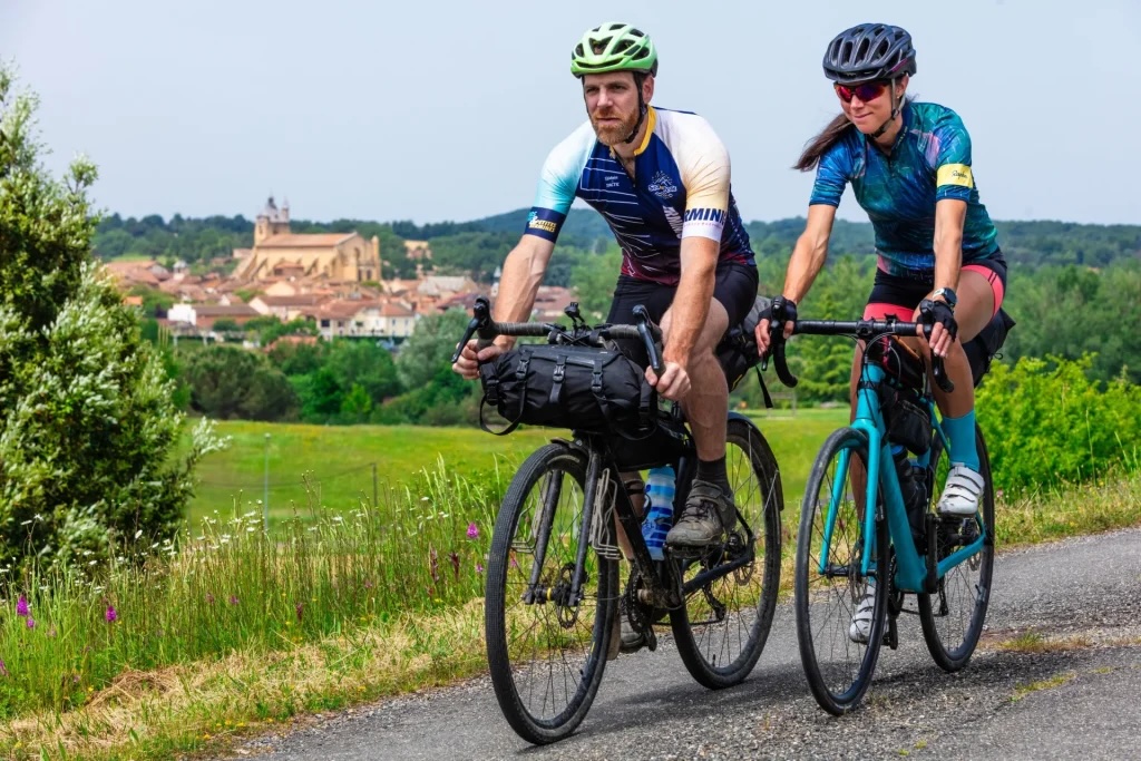 Cycling on Tour du Gers à Vélo, France