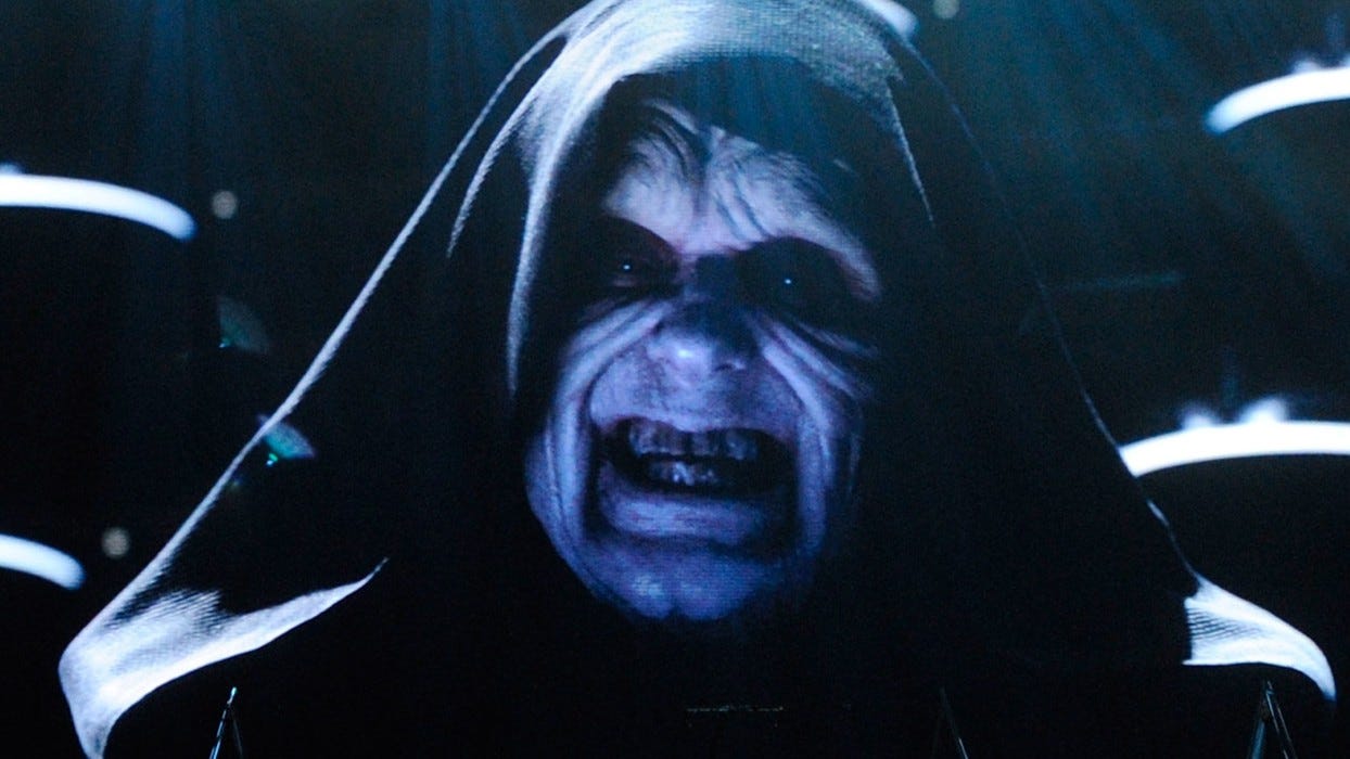 George Lucas Wanted a Star Wars TV Series to Show the Rise of Emperor Palpatine 'Like Hitler's'
