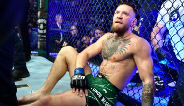 Report: Conor McGregor allegedly used ‘banned drugs’ to heal 2021 leg injury