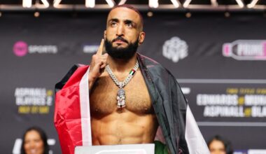 UFC Vegas 118 weigh-in video: Muhammad vs. Bonfim