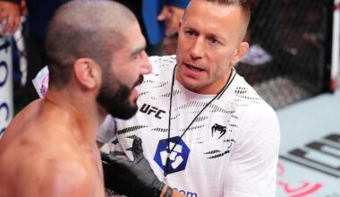 Georges St. Pierre to attend UFC White House, corner Aiemann Zahabi
