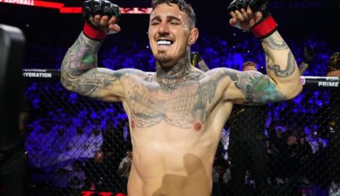 Tom Aspinall Back In Training For Ciryl Gane Rematch