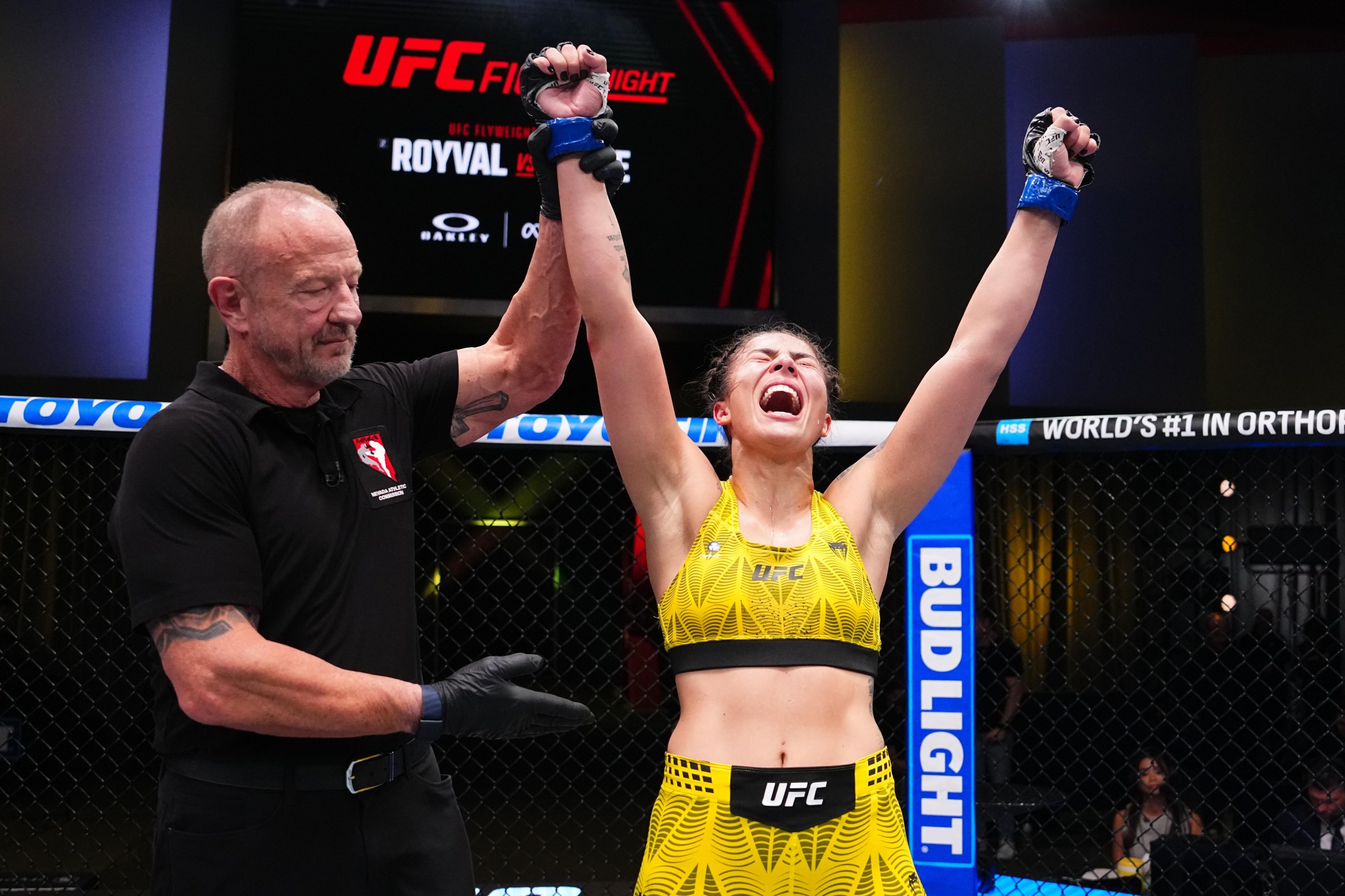 Luana Santos looks for her sixth UFC win at UFC Vegas 119.