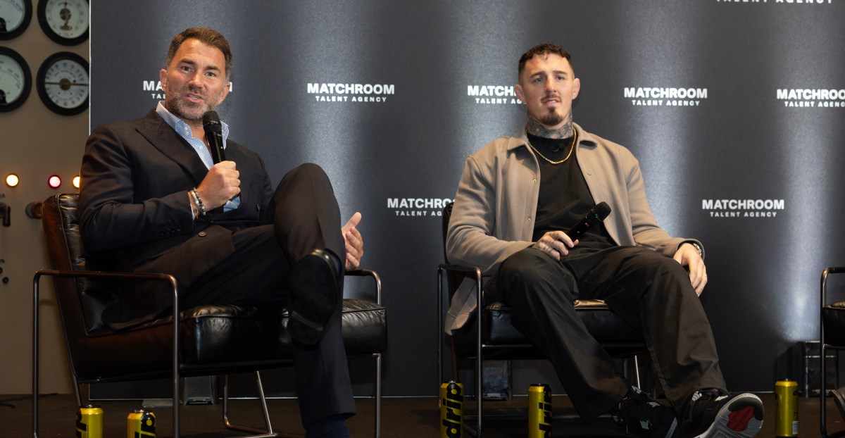 Eddie Hearn doesn’t want Tom Aspinall fighting on current UFC contract: ‘F*ck that! I won’t let him do it’