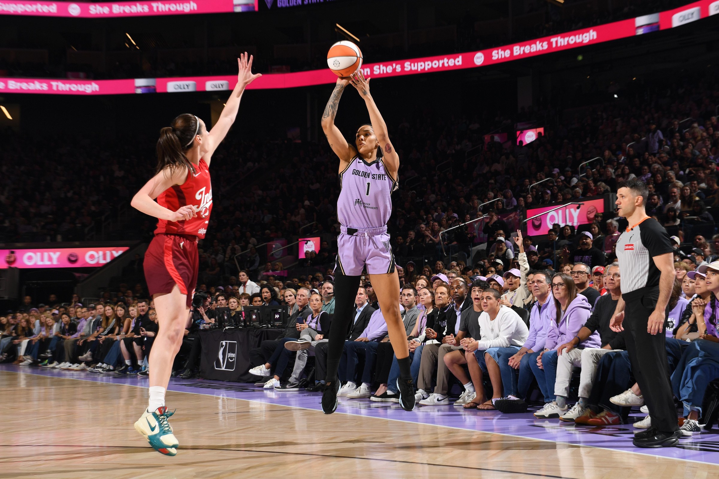 No WNBA team has attempted or made more 3-pointers than the Valkyries.