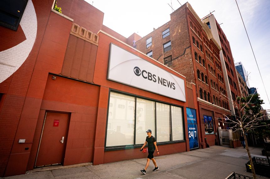 The CBS Broadcast Center in Manhattan on June 2, 2026, in New York City.