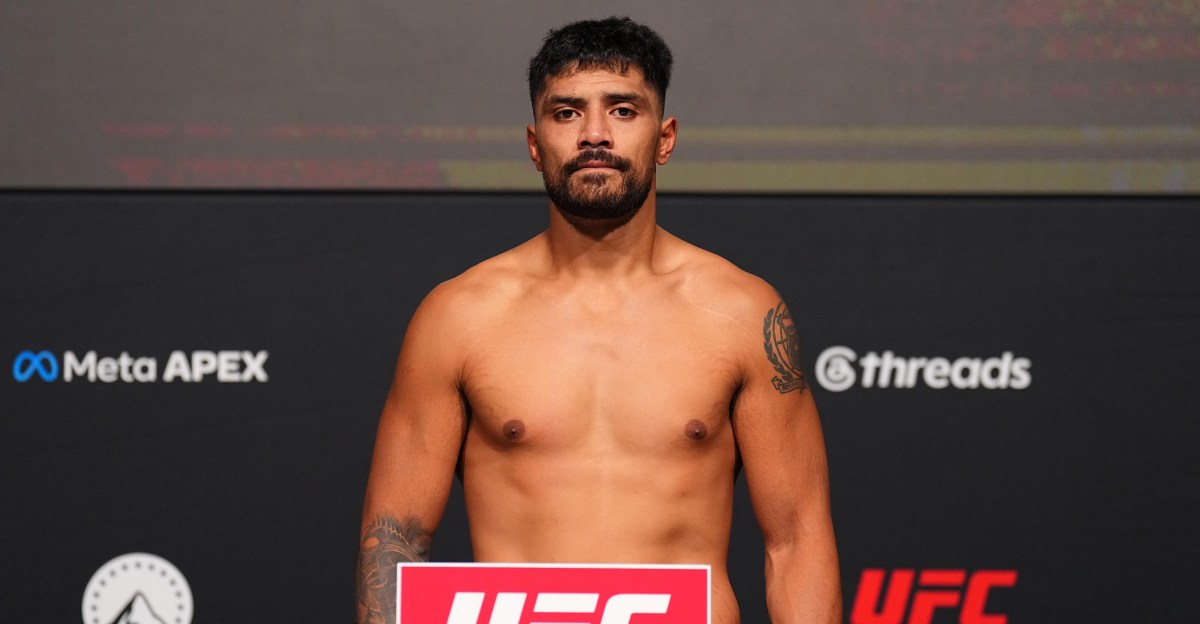 UFC Vegas 118 weigh-in results: Short-notice fighter misses weight on 1st attempt