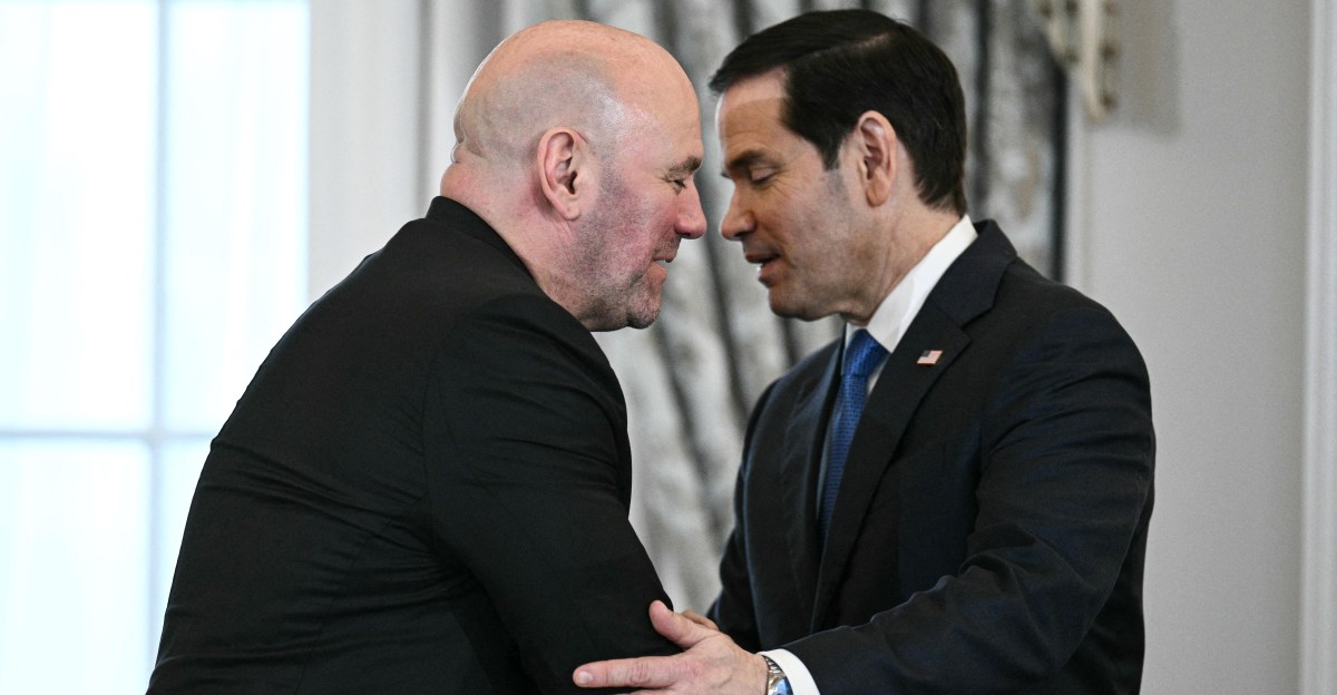Marco Rubio Claims 1 Billion Will Watch UFC White House