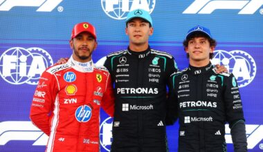 F1 Drivers’ Championship standings 2026